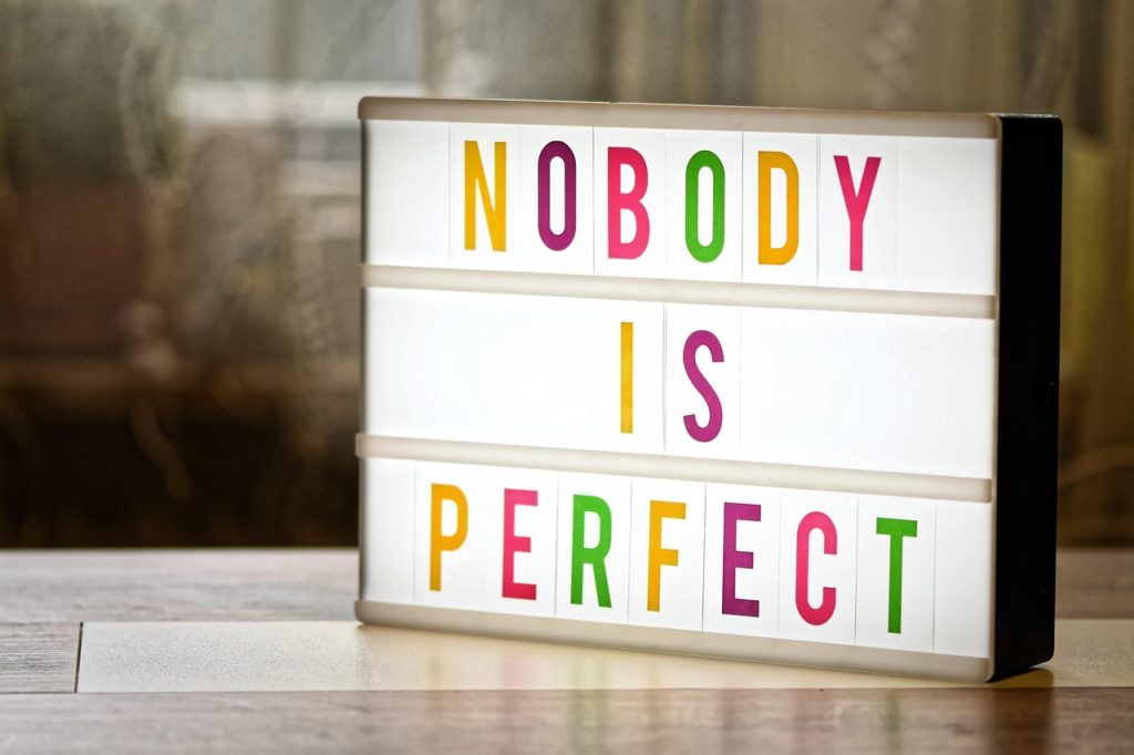 nobody is perfect, motivation, overhead projector, incentive, courage, strengthen, letters, light box, self-consciousness, text, life, letterbox, motivation, motivation, motivation, motivation, motivation